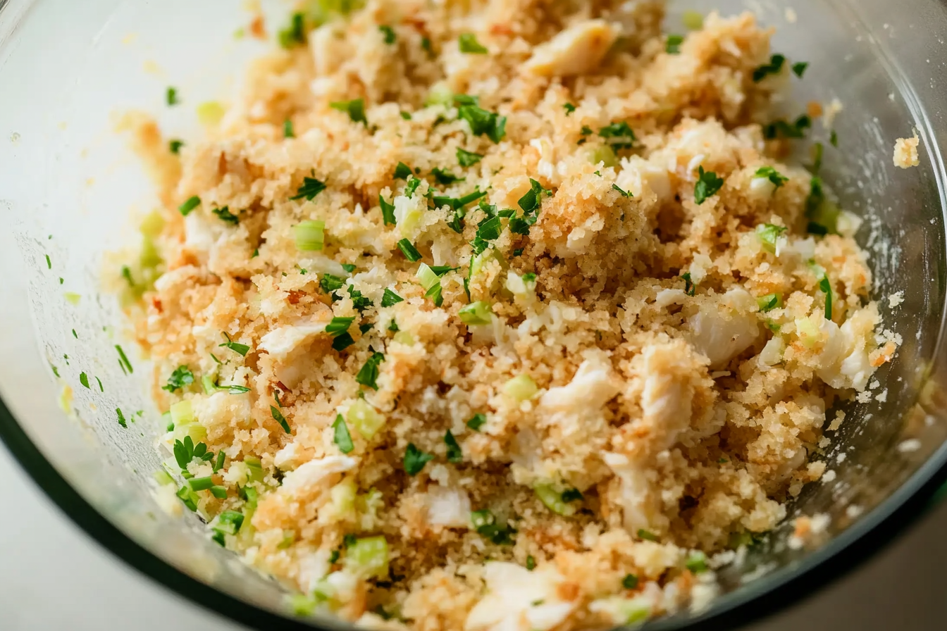  air fryer crab cake steps