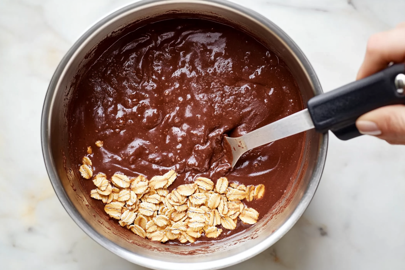 Delicious homemade no bake cookies made with peanut butter, chocolate, and oats