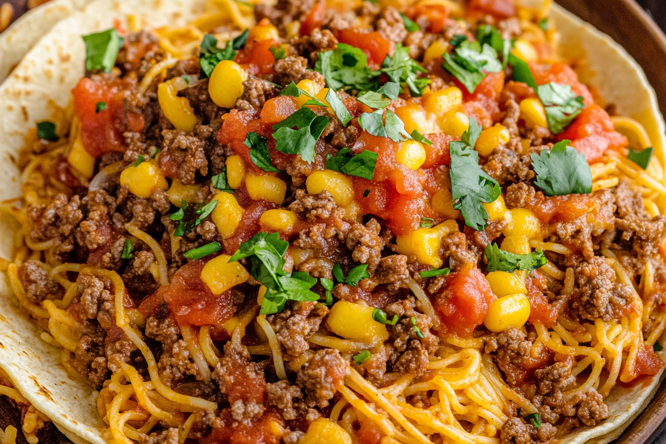 Taco Spaghetti Recipe