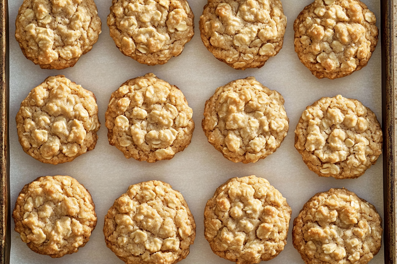 Chewy Oatmeal Cookies
