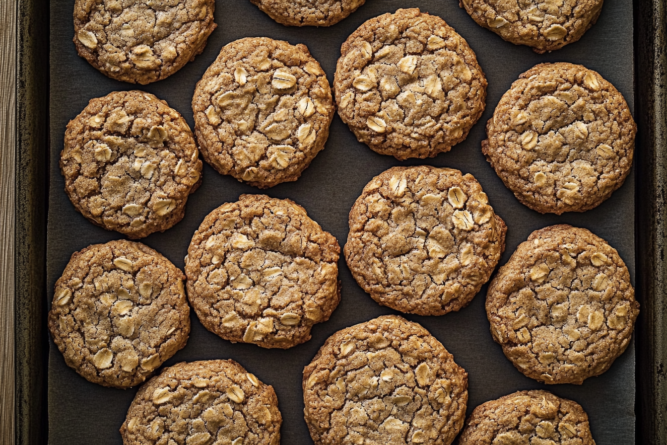 Chewy Oatmeal Cookies