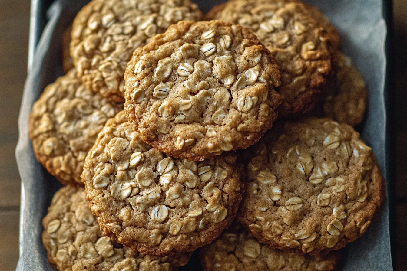 Chewy Oatmeal Cookies