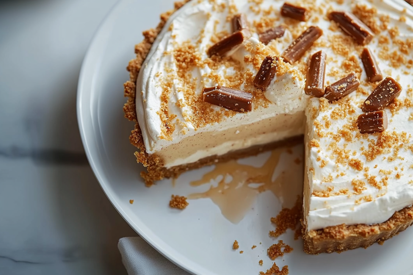 Butterfinger Pie