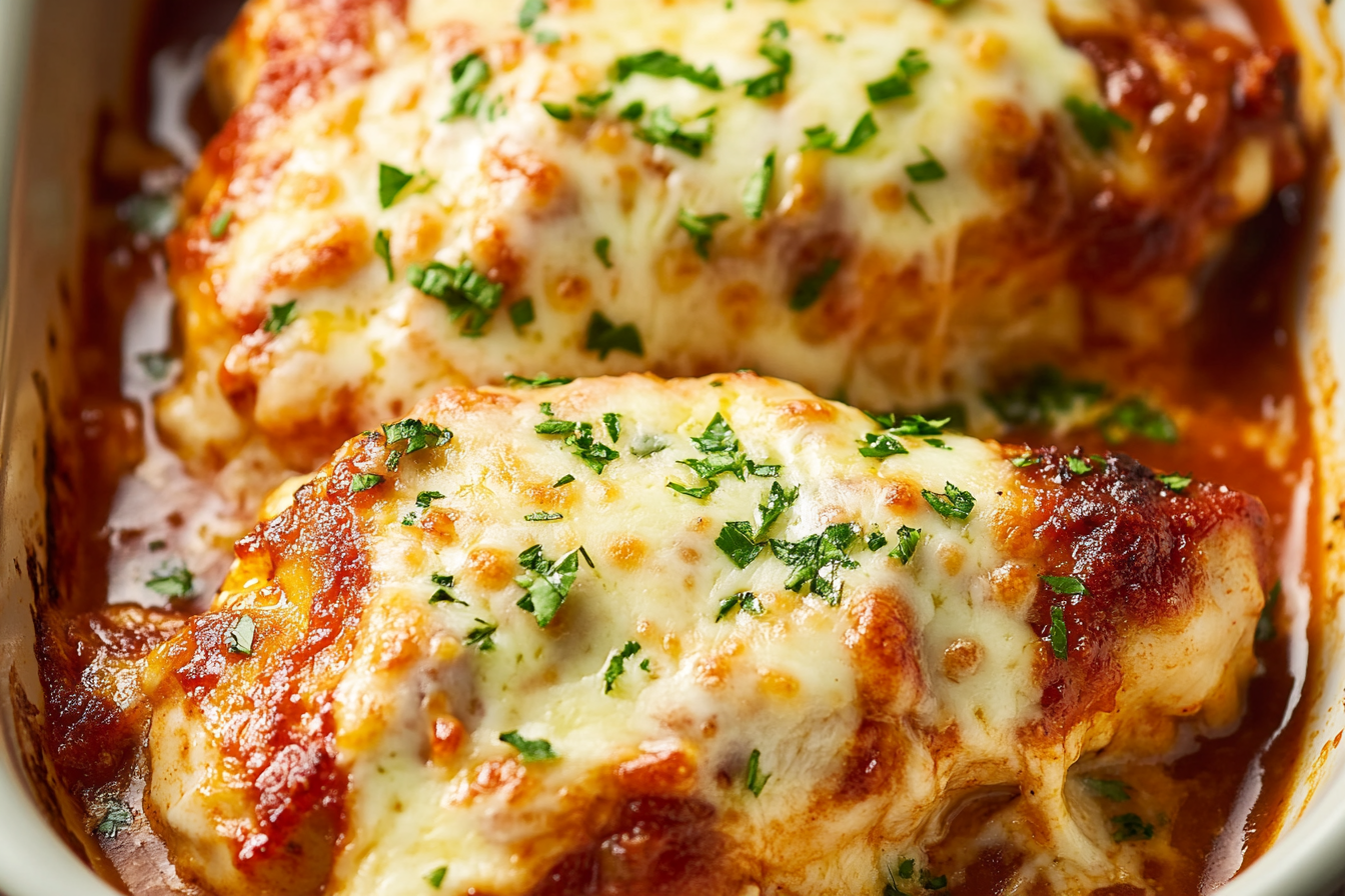 Cheesy Mozzarella Chicken