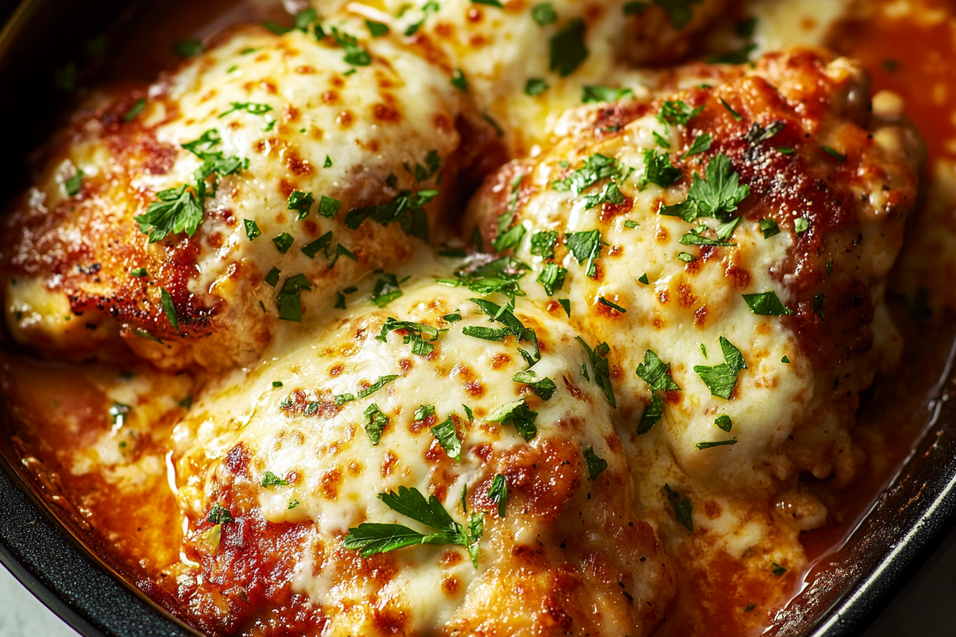 Cheesy Mozzarella Chicken