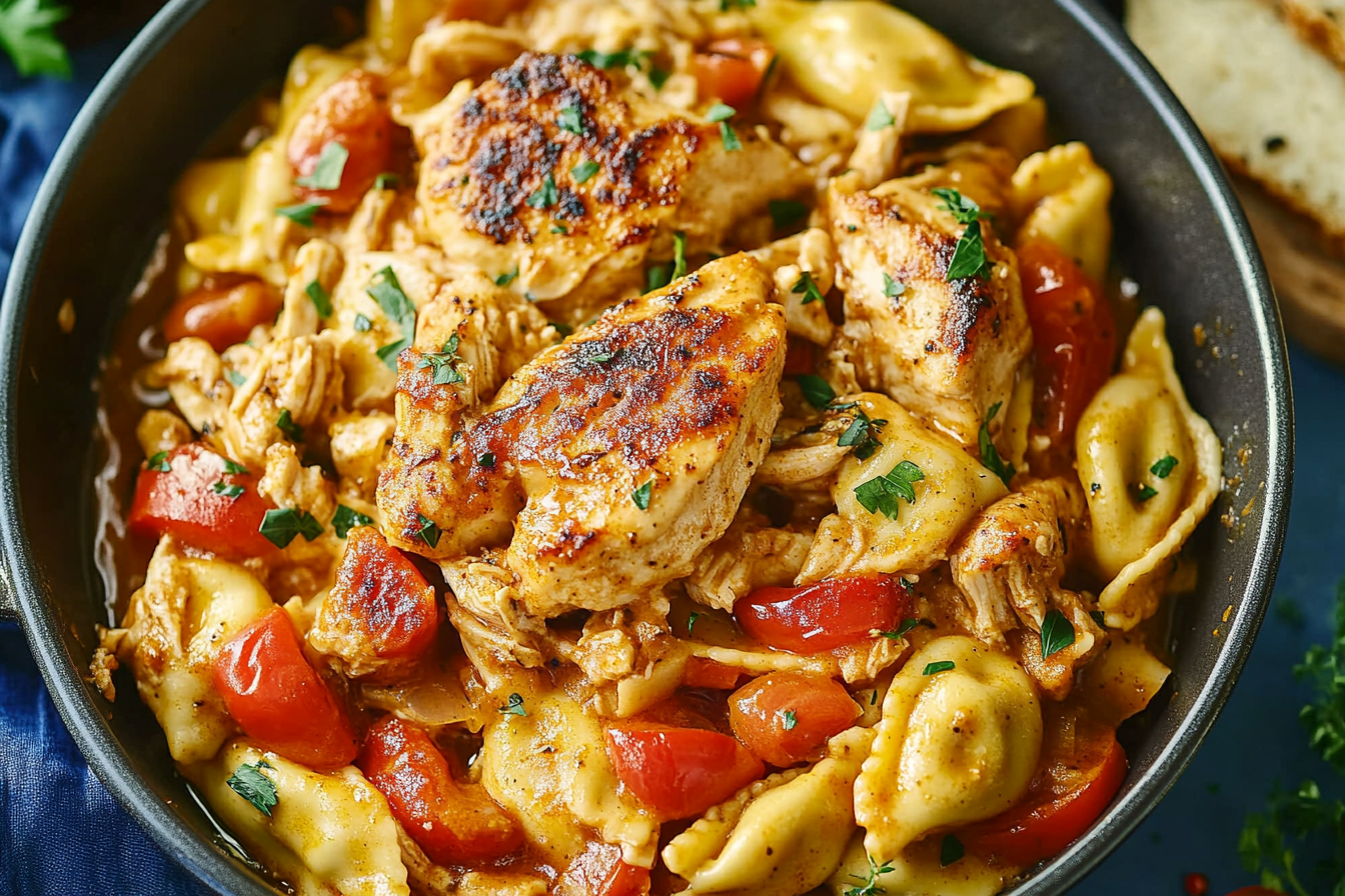 Cajun Chicken Tortellini