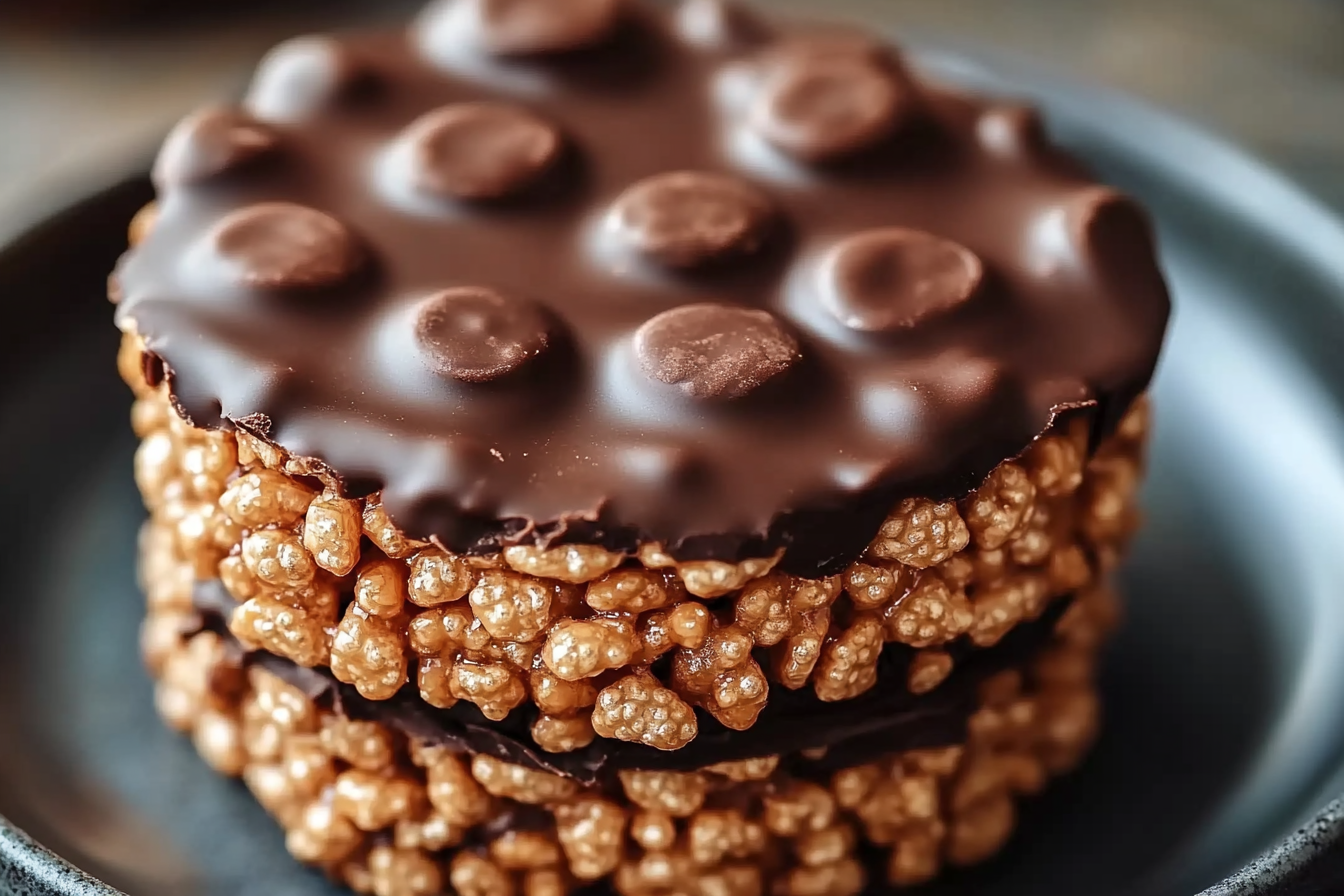 chocolate peanut butter rice krispies