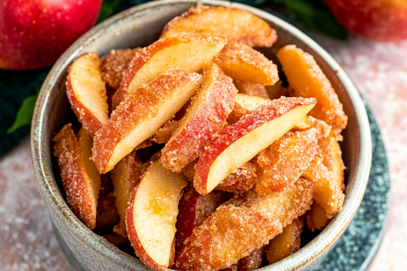 Air Fryer Apple Fries