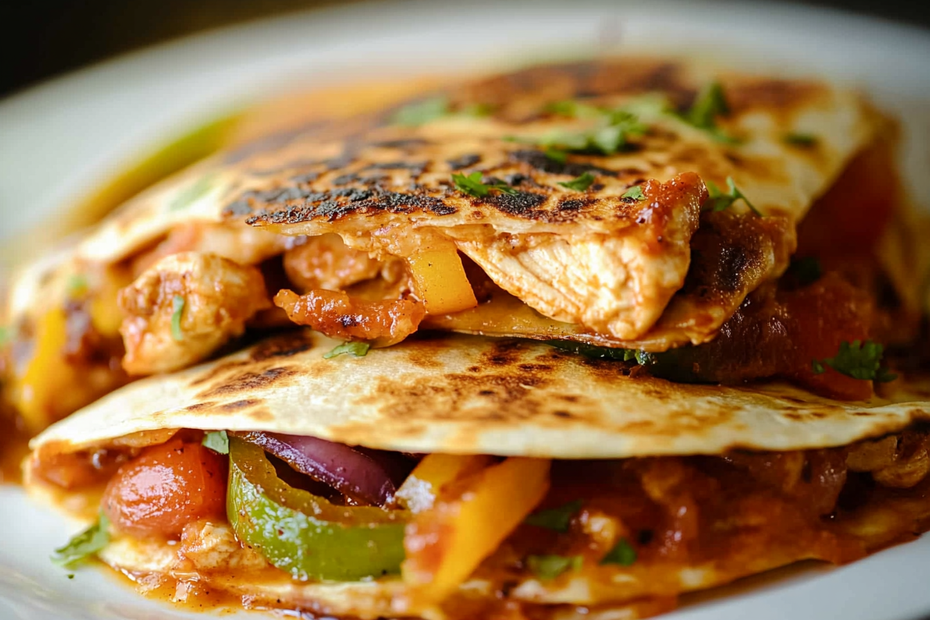 Chicken Fajita Quesadillas