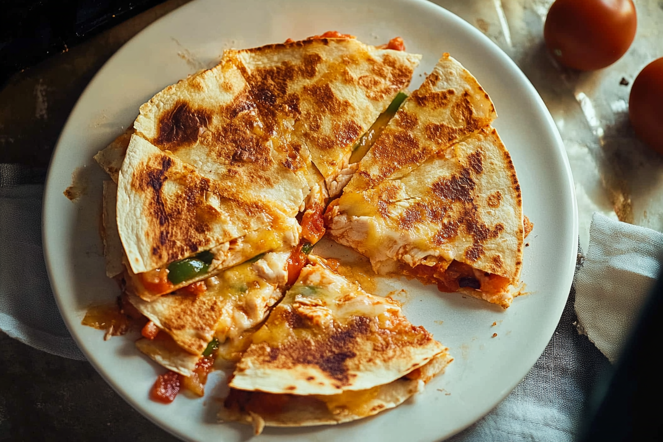 Chicken Fajita Quesadillas