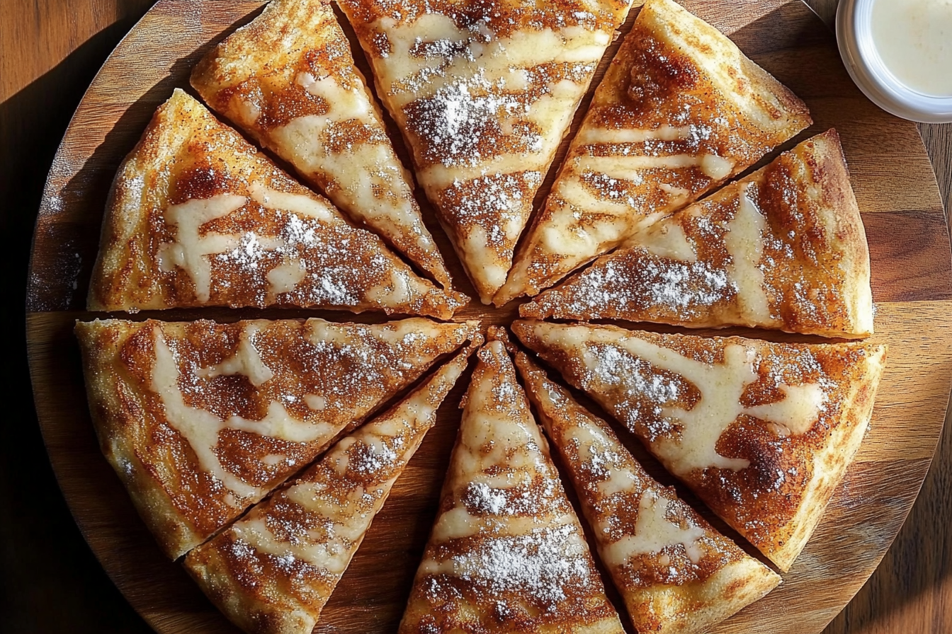 Cinnamon-Sugar Pizza
