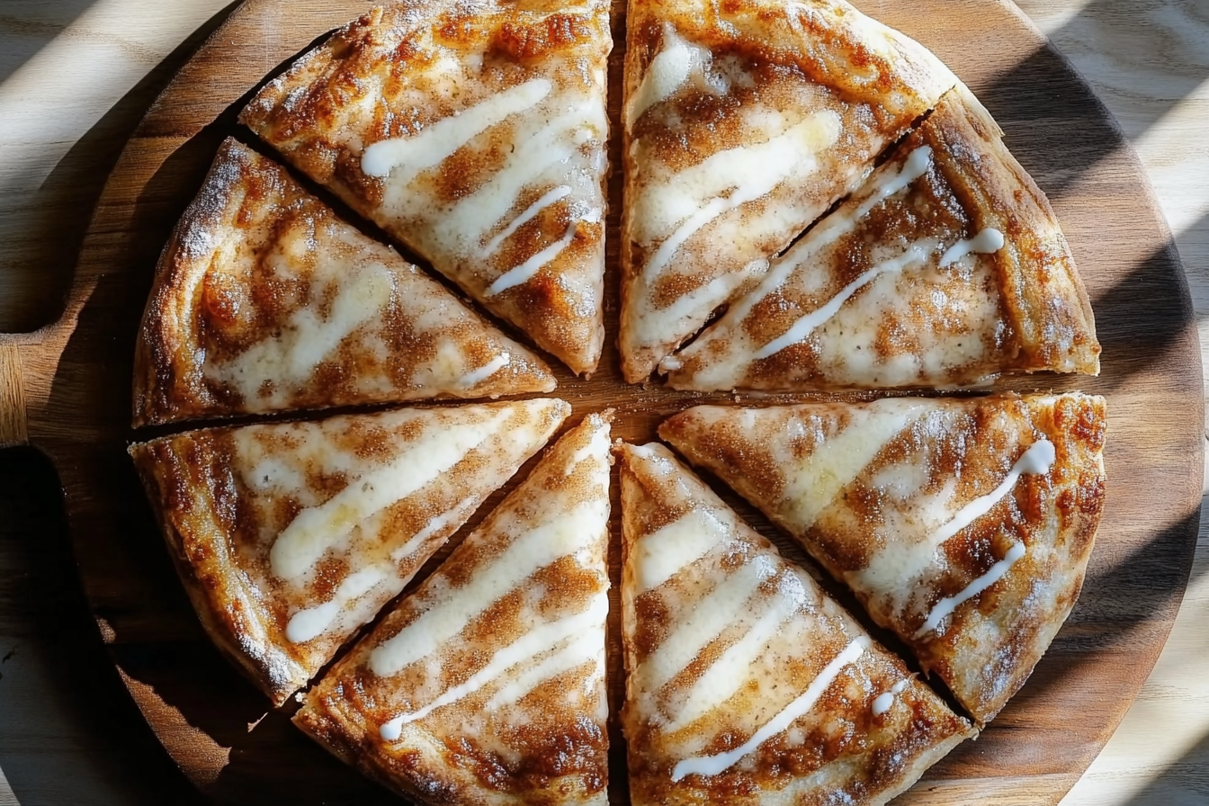 Cinnamon-Sugar Pizza
