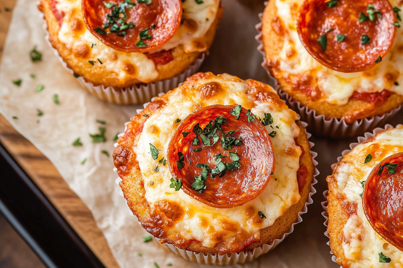 Pizza Cupcakes