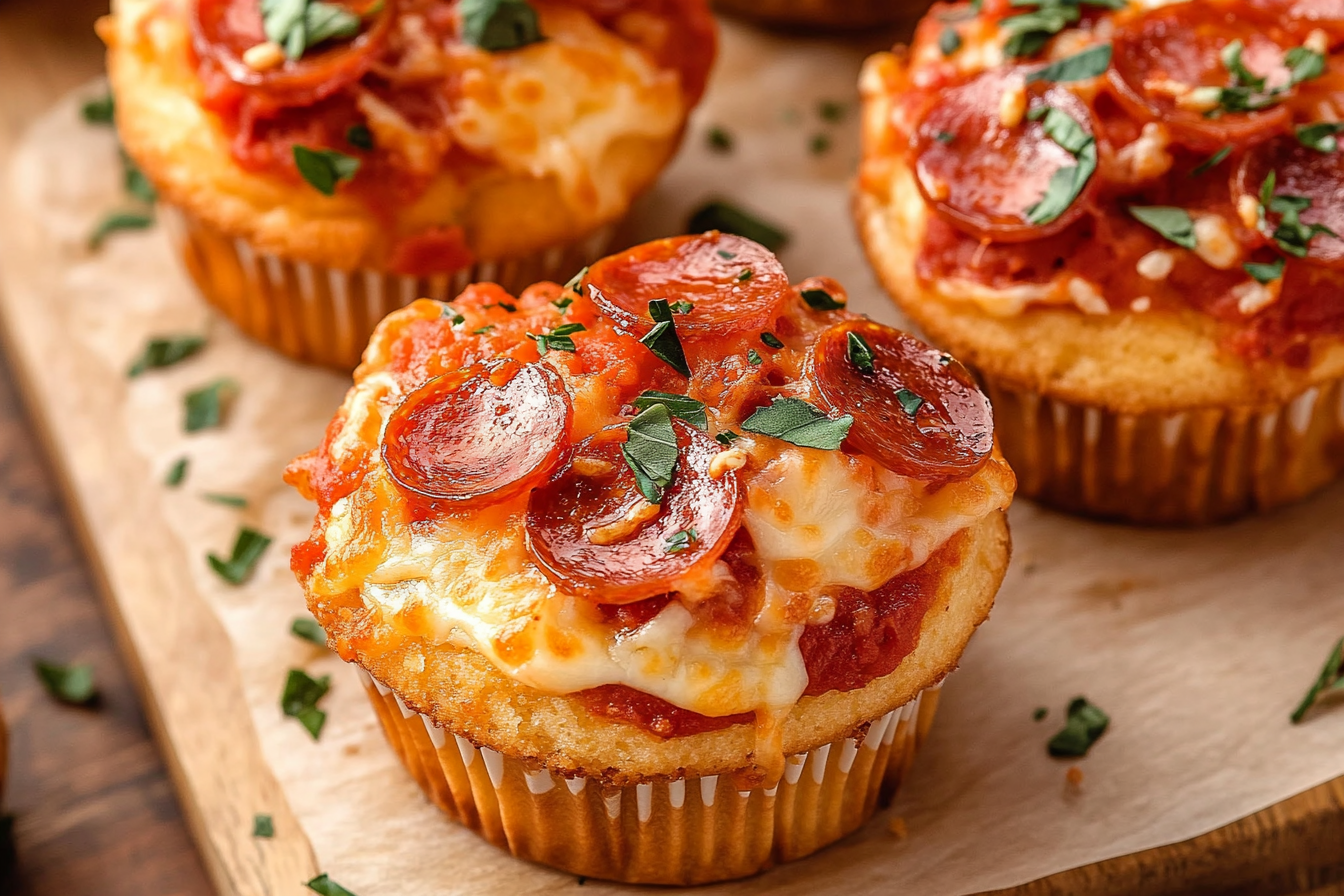Pizza Cupcakes