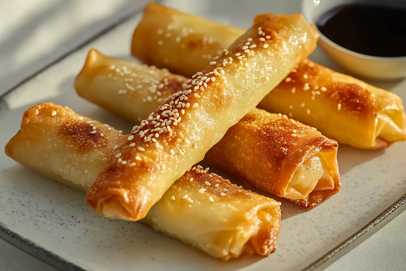 Crab Rangoon Egg Rolls