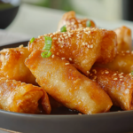 Easy and Crispy Crab Rangoon Egg Rolls Recipe: A Flavorful Appetizer