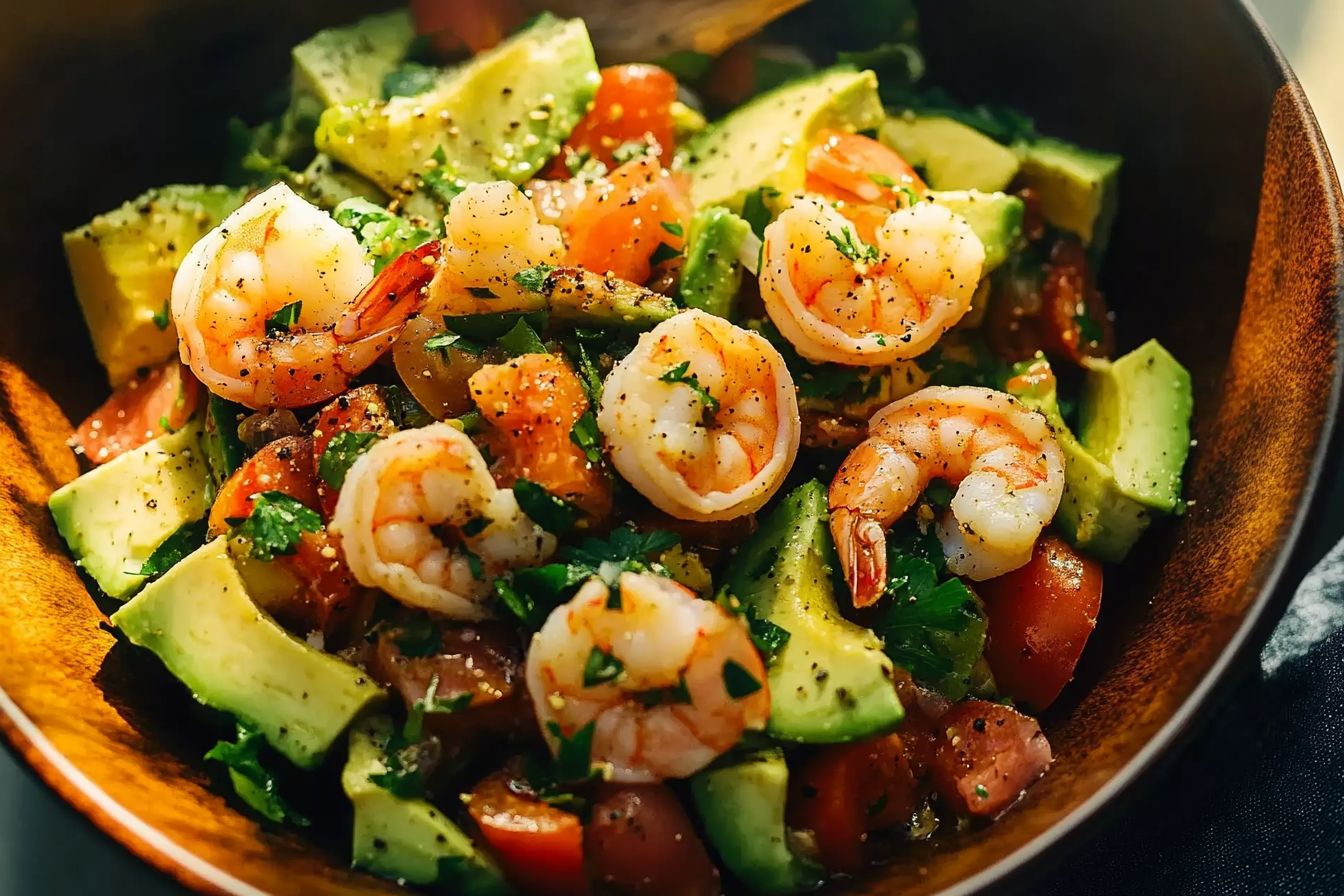 Shrimp and Avocado Bowl