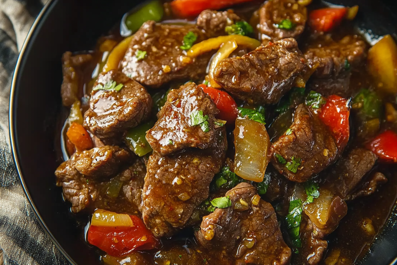 Chinese Pepper Steak Recipe