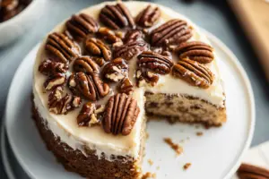 Pecan Upside Down Cake