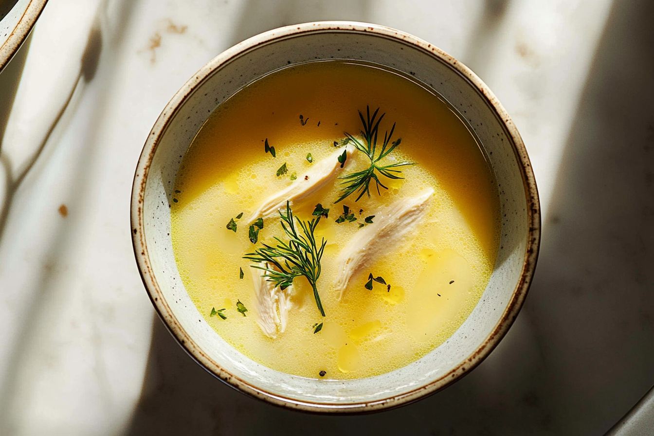 Greek Lemon Chicken Soup recipe