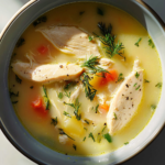 Greek Lemon Chicken Soup