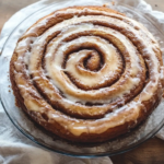 Cinnamon Roll Gooey Butter Cake