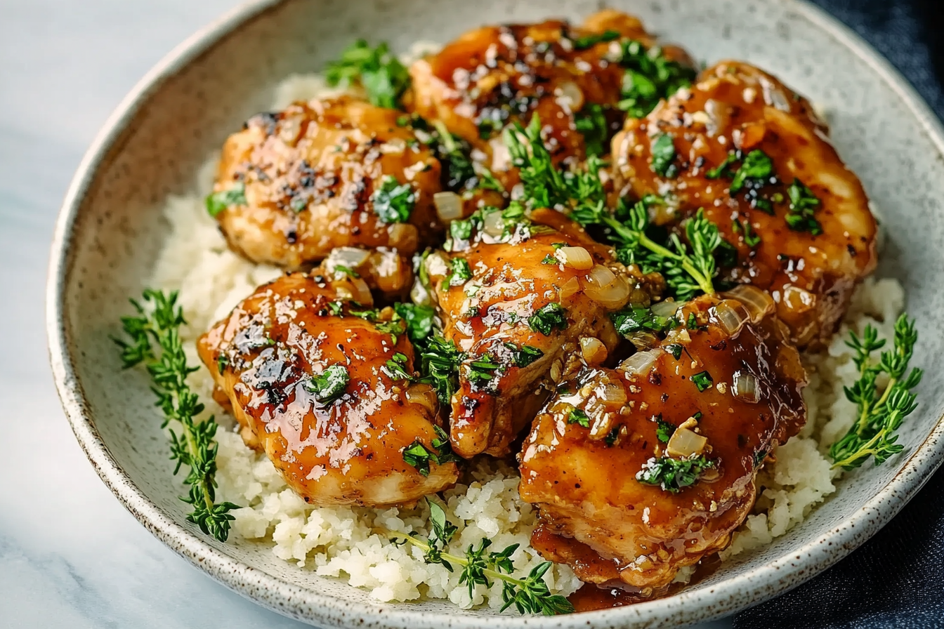 Slow Cooker Honey Garlic Chicken