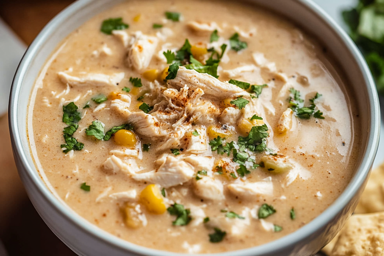 Crockpot White Chicken Chili