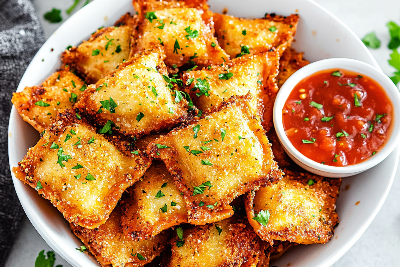 Air Fryer Ravioli