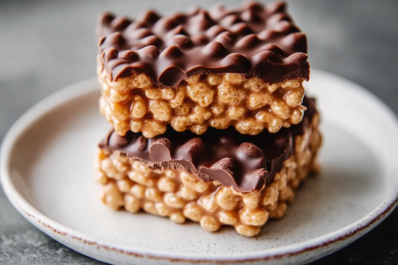 chocolate peanut butter rice krispies