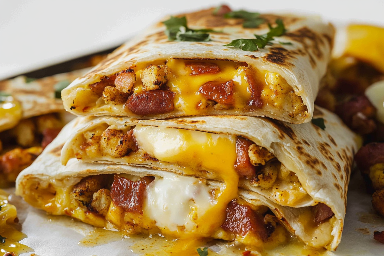 Sheet Pan Breakfast Crunchwrap