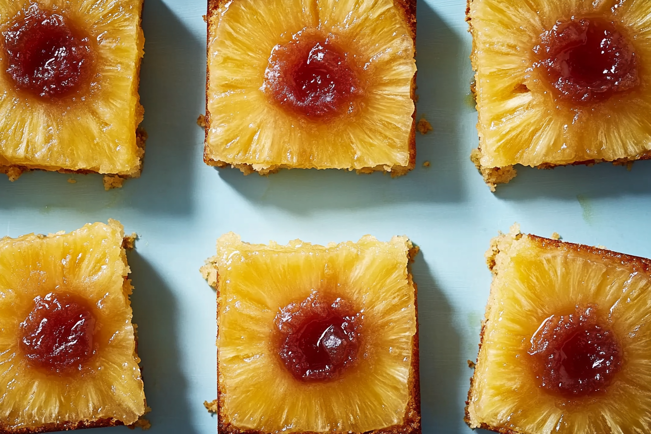 Pineapple Upside Down Dump Cake