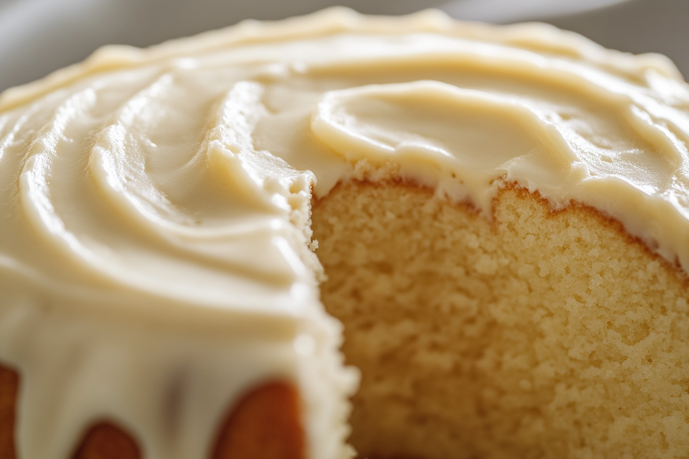 Vanilla Buttermilk Pound Cake