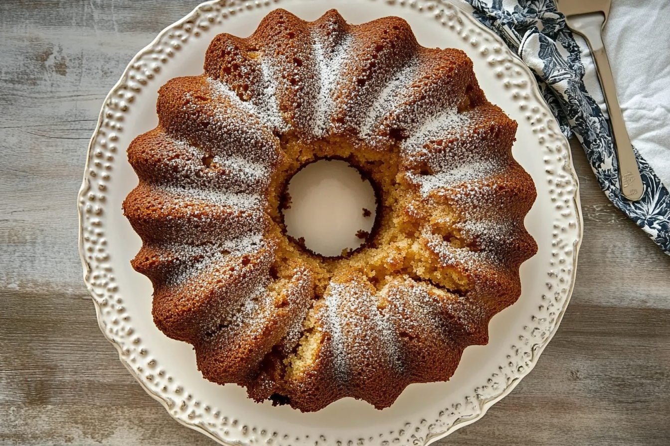 Amish Applesauce Cake