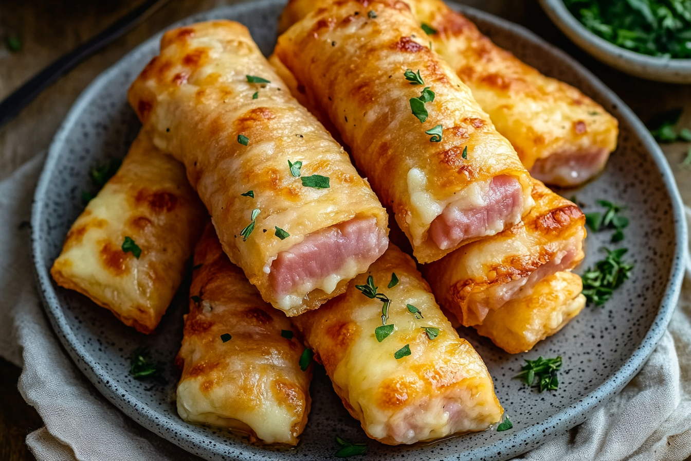 Ham and Cheese Sticks