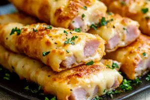 Ham and Cheese Sticks