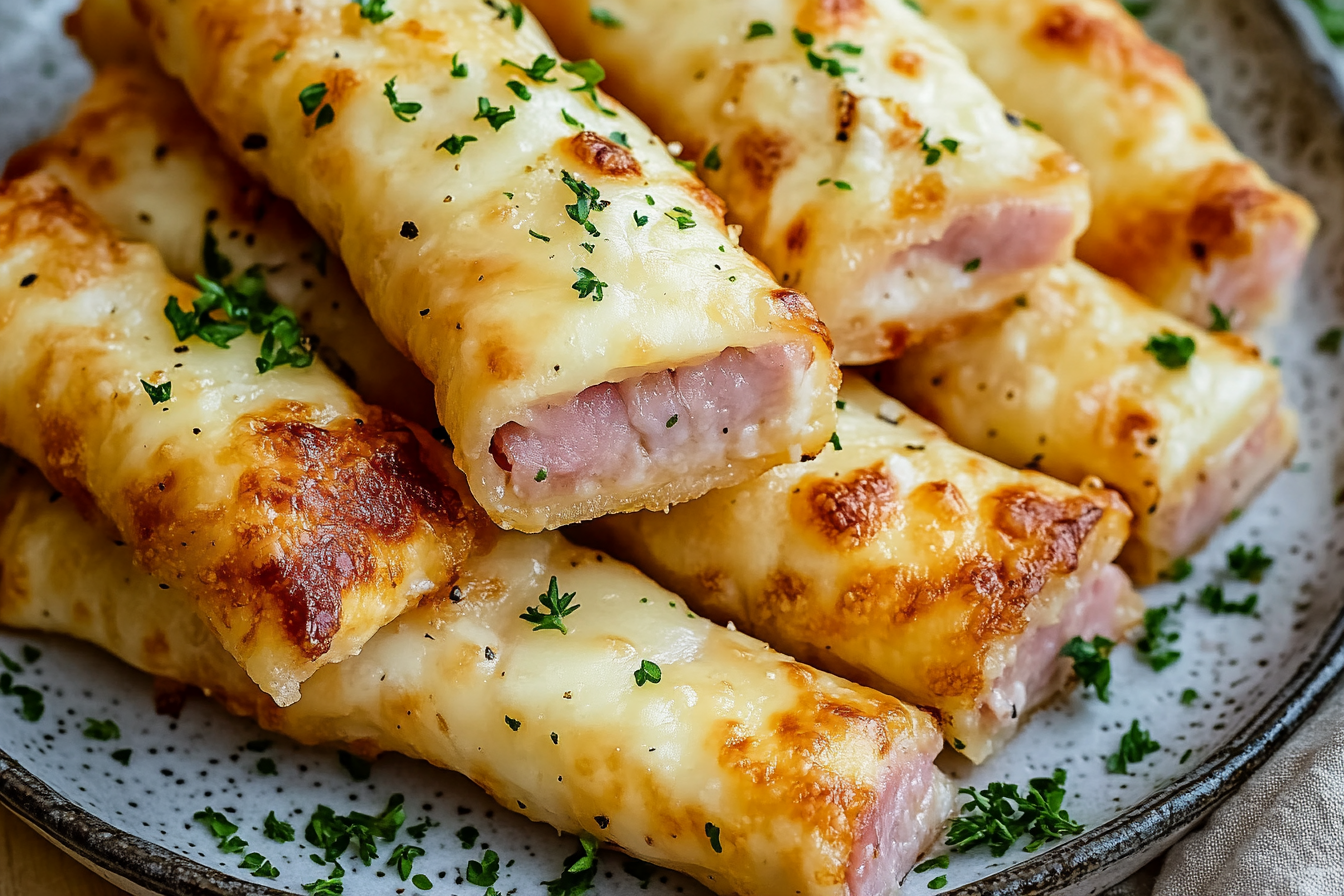 Ham and Cheese Sticks
