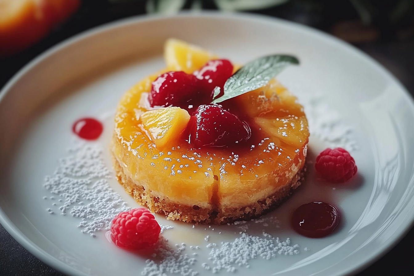 Pineapple Upside Down Dump Cake