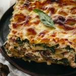 Spinach & Mushroom Lasagna