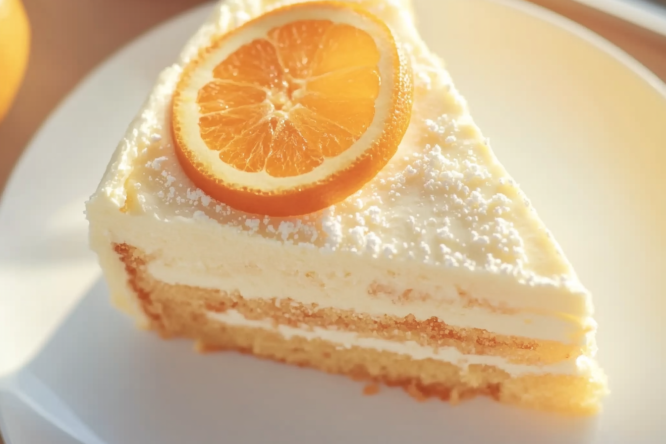 Orange Creamsicle Cake