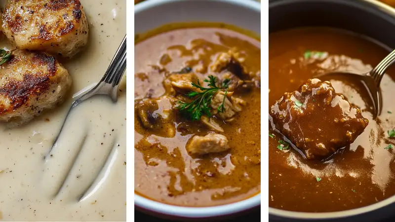 Three Tasty Gravies to Make at Home: