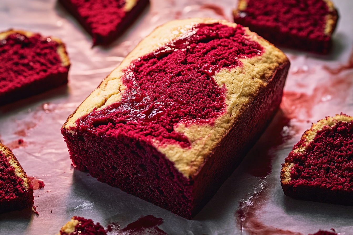 Red Velvet Loaf Cake