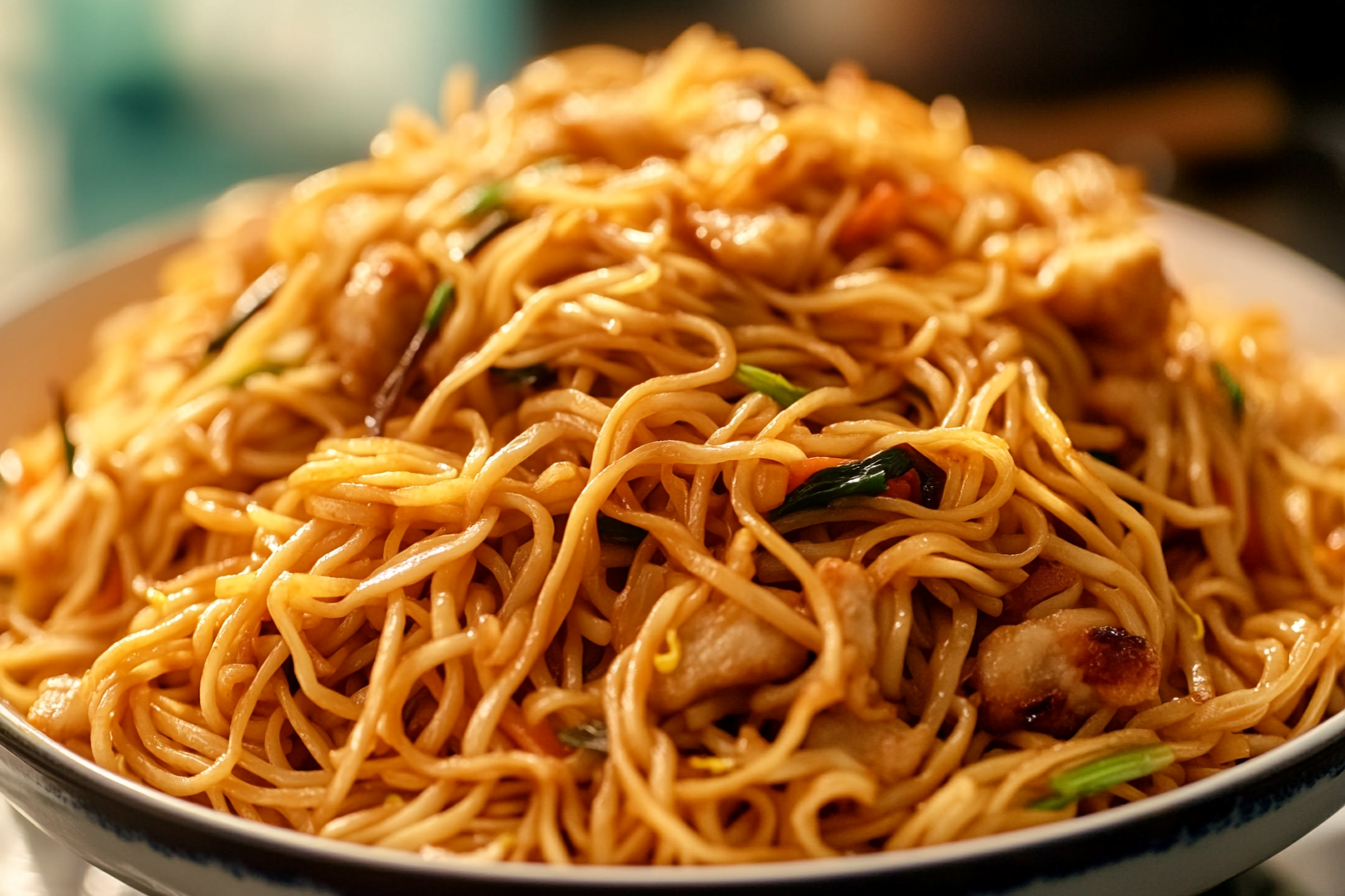Homemade Chow Mein