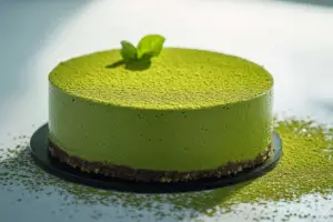 Matcha Japanese Cheesecake