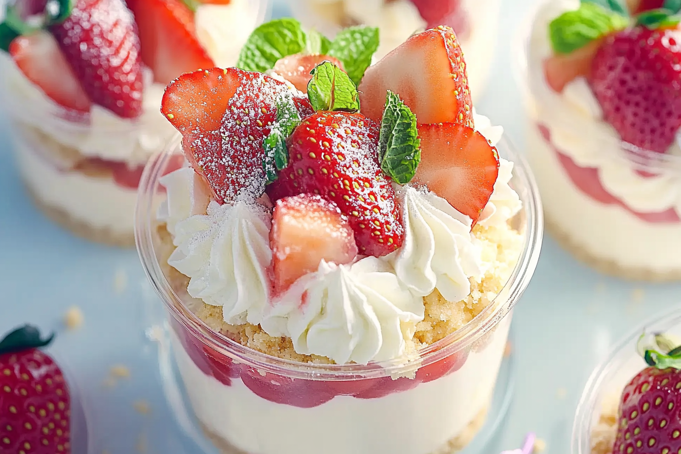 No-Bake Strawberry Cheesecake Parfait: A Fresh and Easy Dessert