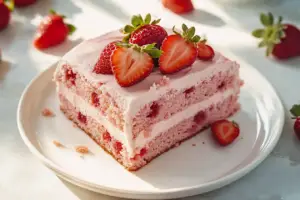 Strawberry Sheet Cake