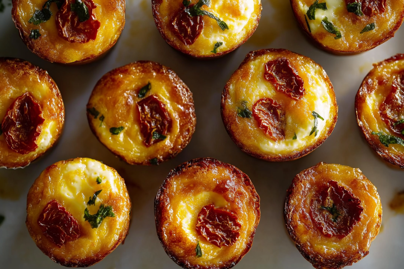 Sun-Dried Tomato Egg Muffins