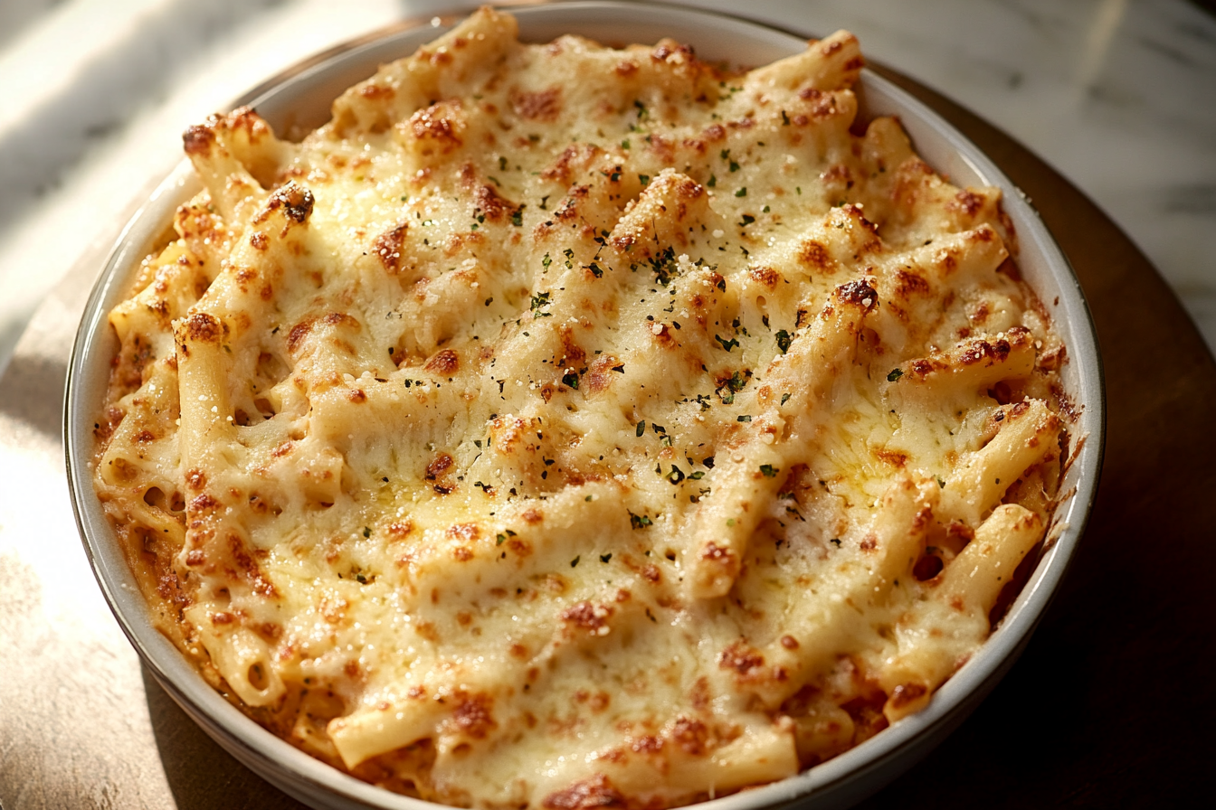 Olive Garden Five Cheese Ziti al Forno


