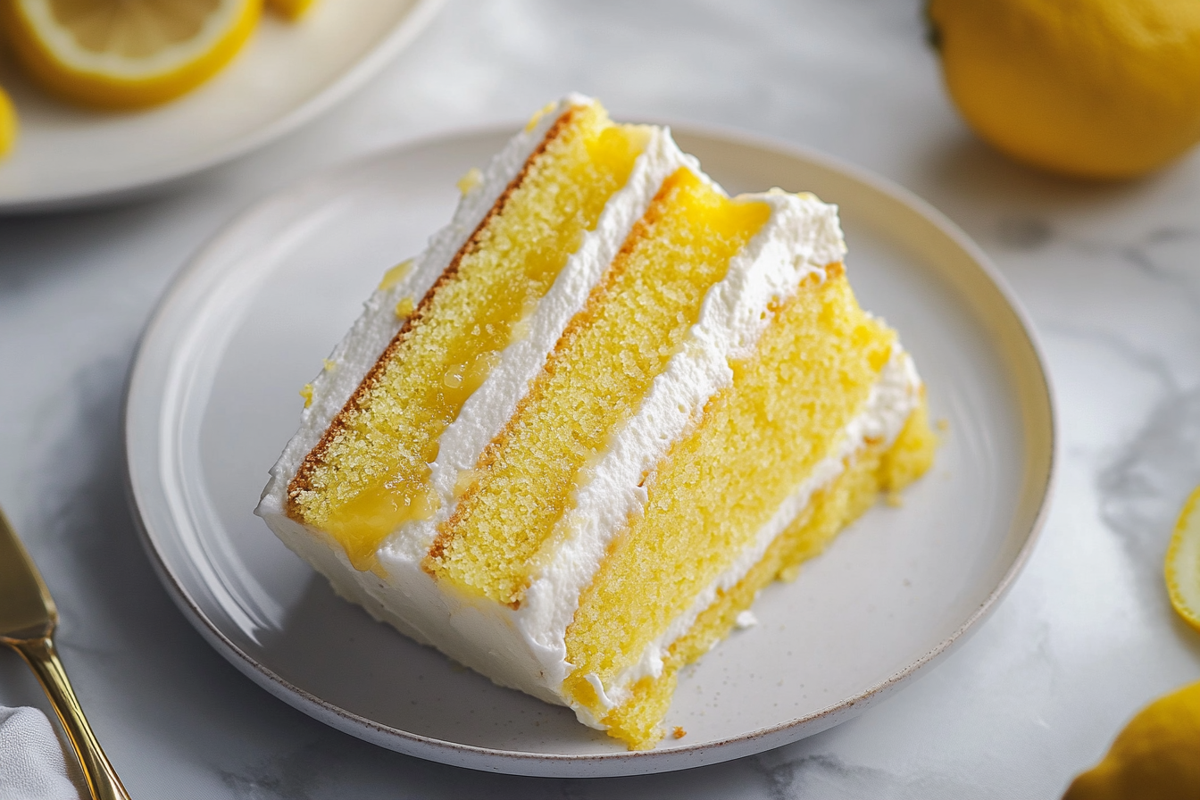 Lemon speed cake