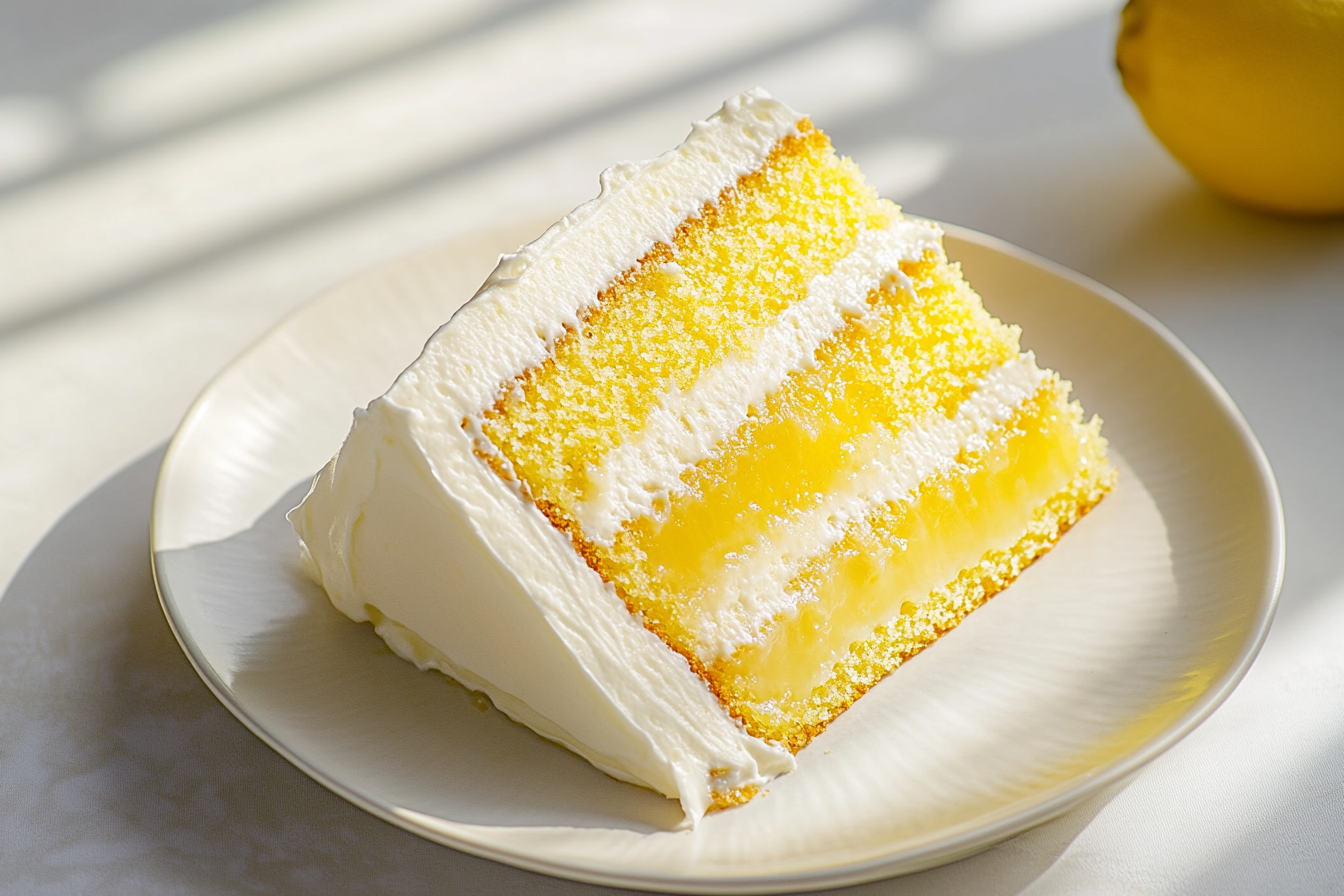 Lemon speed cake